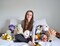 Super Simple Finger Knitting Kit Sugarplum Christmas Tree: Everything You Need Is Included: Chunky Yarn, Fiberfill, Instruction Booklet, Exclusive Step-by-Step Video, and Collectible Sticker; Beginner Friendly!